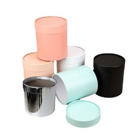 10pcs Clear Round Hug Bucket for Flower Arrangement Bouquet Packaging Supplies