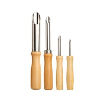 4Pcs Lightweight Clay Tools Set for Kids DIY Polymer Clay Pottery Knife Set