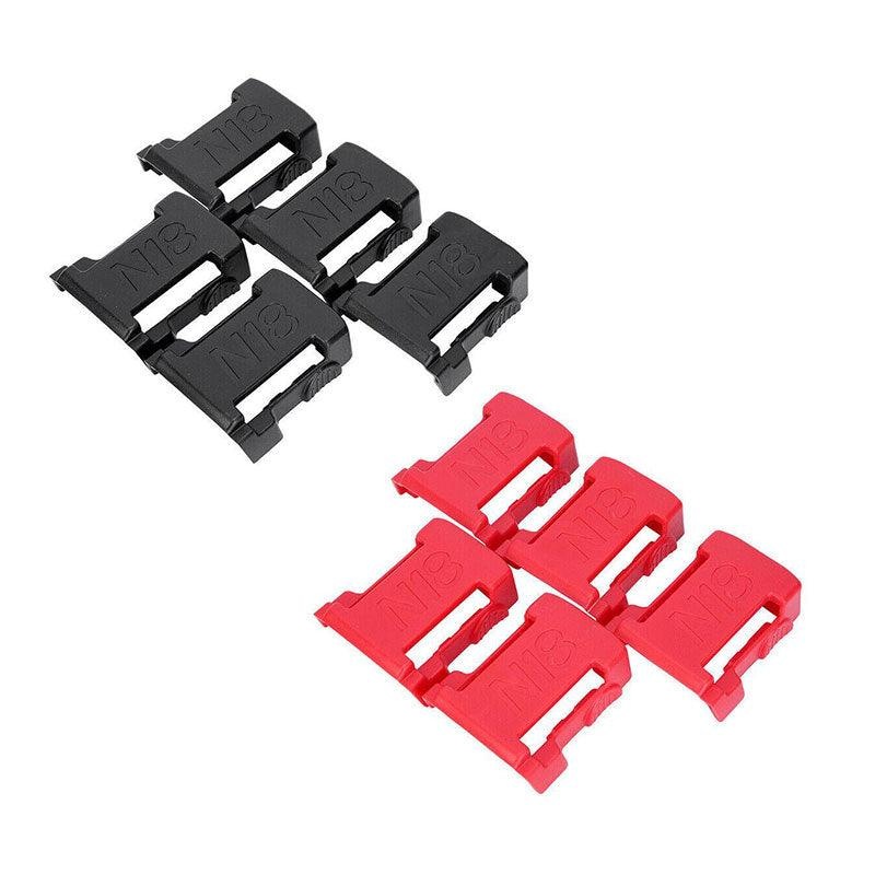 5Pcs Battery Mount Holder Stand For Milwaukee M18 18V Tool Battery Accessories Unbranded Australia