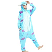Adults Sully Monsters Inc Onesie Kigurumi Costume Party Book Week Fancy Dress