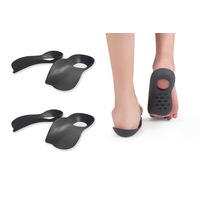 2 Pairs Orthotic Insoles For Plantar Fasciitis High Arch Support Shoe Inserts Men Women