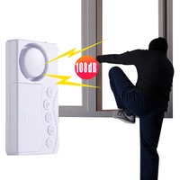 4 in 1 Magnetic Door Window Intrude Detector Wireless Security Refrigerator Door Delay Alarm