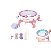 Knitting Machine 48 Needles Smart Weaving Round Loom with Row Counter