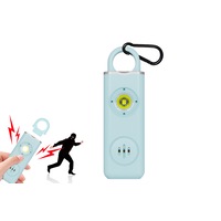 Personal Alarm Self Defense Keychain for Women and Elders-Blue