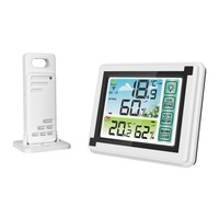 Wireless Weather Station Indoor Outdoor Thermometer Digital Humidity Monitor