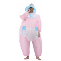 Adult Inflatable Baby Infant Costume