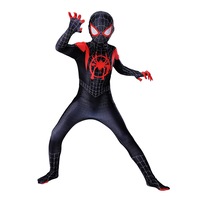 Boys Miles Morales Black spider-man spider costume