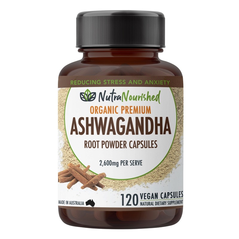 Organic Ashwagandha Capsules (vegan)- Withania Somnifera Australia