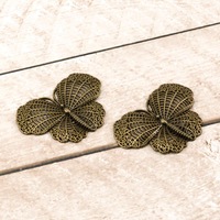 Bohemian Butterfly Metal Charms (2pc) ULT158044