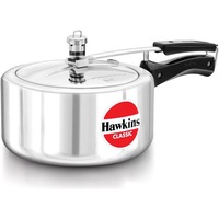 Hawkins Aluminum Classic Pressure Cooker 3.5 Litres - Silver - CL35