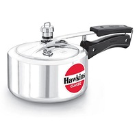 Hawkins Classic Aluminum Pressure Cooker 2 Litres - Silver - CL20
