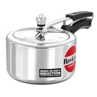 Hawkins Classic Aluminum Pressure Cooker 3 Litres - Silver - Induction Compatible - ICL3W