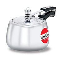 Hawkins Contura Aluminum Pressure Cooker 3 Litres - Silver - HC30