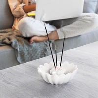 Elegant Marble Palo Santo Incense Holder - Versatile and Stylish Decor