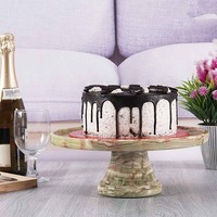 Marble Cupcake Stand Elegant Display for Desserts