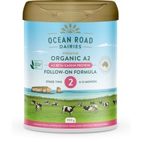 Ocean Road Dairies A2 Organic Follow-On Formula Stage 2 (0-6 Mths) 900g