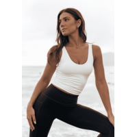 Grace Tank Top - White