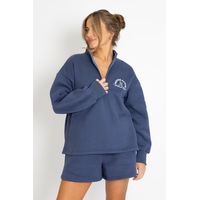 Little Cove Half Zip Jumper - Navy