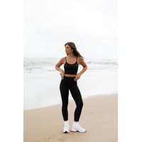 Premium 7/8th Length Leggings - Black