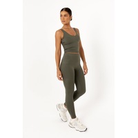 Premium Full Length Leggings - Olive
