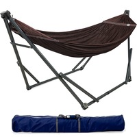Original Collapsible Hammock with Stand, Brown