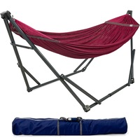 Original Collapsible Hammock with Stand, Red