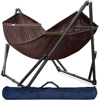 Universal Hammock with Stand, Brown