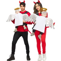 Baby and Me Devil and Angel Baby and Adult Costume