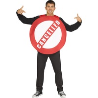 Cancelled Culture Adult Costume