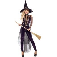 Midnight Violet Witch Womens Costume