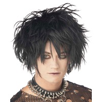 Scissorhand Fiend Mens Black Wig