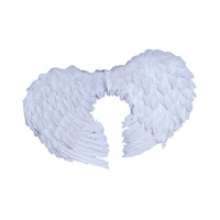 White Feather Small Angel Wings