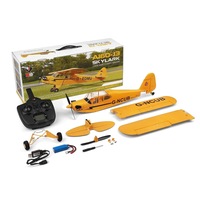 Wltoys XK A160 RC Airplane 2.4GHz 4CH Brushless Motor Stunt Aircraft - Yellow