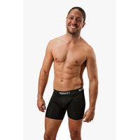 Men's Black Bamboo Boxer Brief