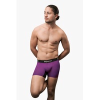Men's Purple Bamboo Boxer Brief