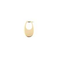 Medium Swipe Earring in Gold