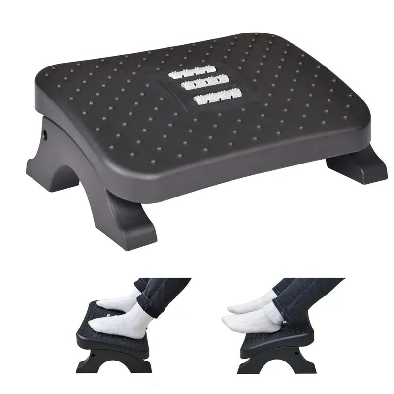 NNEOBA Ergonomic Under Desk Footrest with Massage Rollers Unbranded