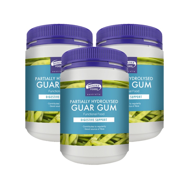 Wonder Foods Guar Gum 300g 3 Pack Australia