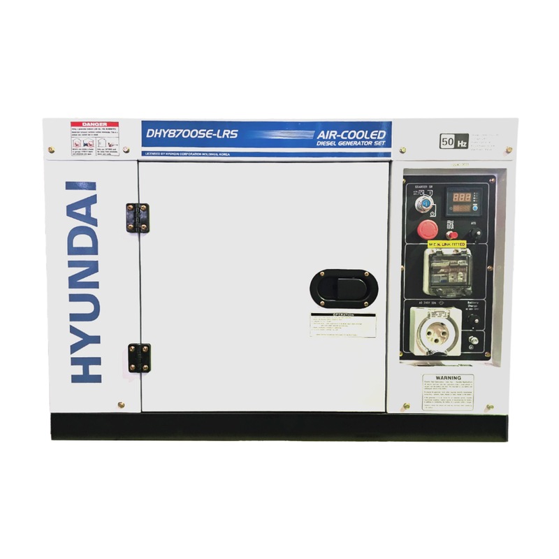 8kVA Hyundai Diesel Generator Hyundai Australia