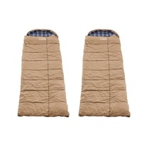 2x Kings Premium Sleeping bag -5 to +5 Degrees Celsius - Left And Right Zipper