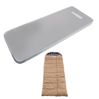 Adventure Kings Self-Inflating Foam Mattress - Single + Premium Sleeping bag