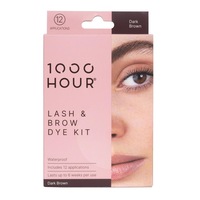 1000 Hour Eyelash & Brow Dye Kit Dark Brown