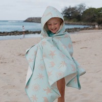 Sand Free Kids Hooded Beach Towel - Laguna