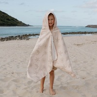 Sand Free Kids Hooded Beach Towel - Sandy